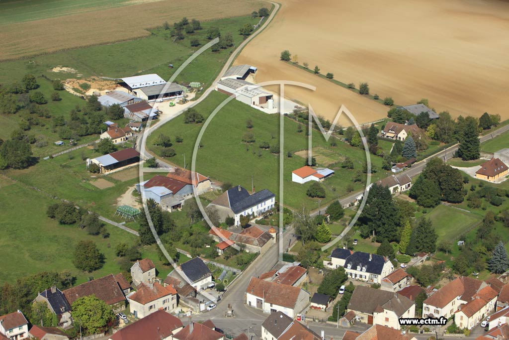 Photo arienne de Vezet
