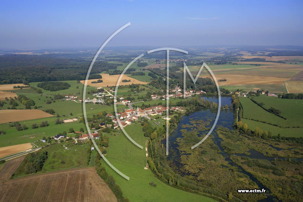 Photo arienne de Vy-le-Ferroux