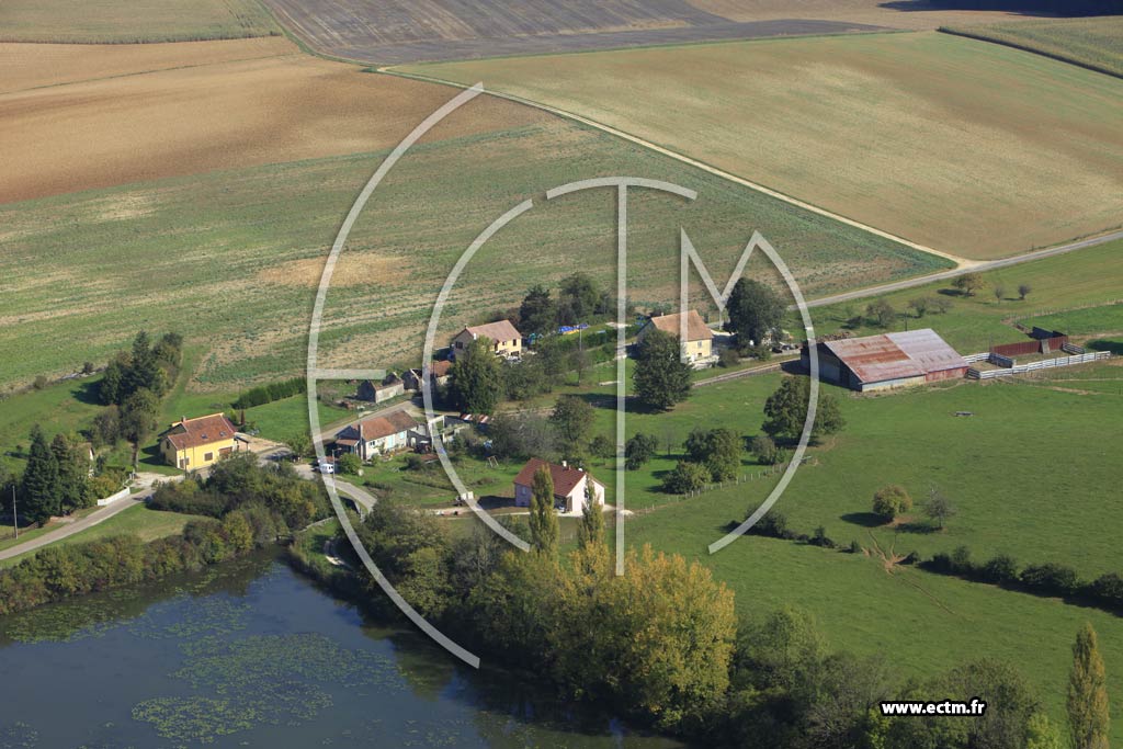 Photo arienne de Vy-le-Ferroux