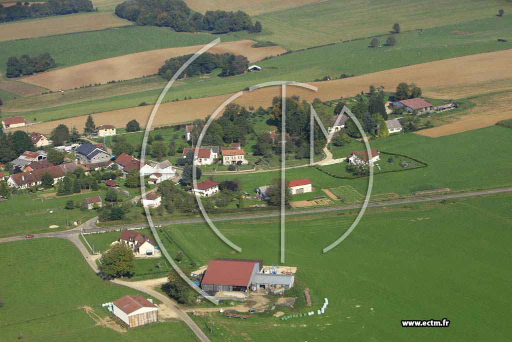 Photo arienne de Dampierre-sur-Linotte (Les Marmets)