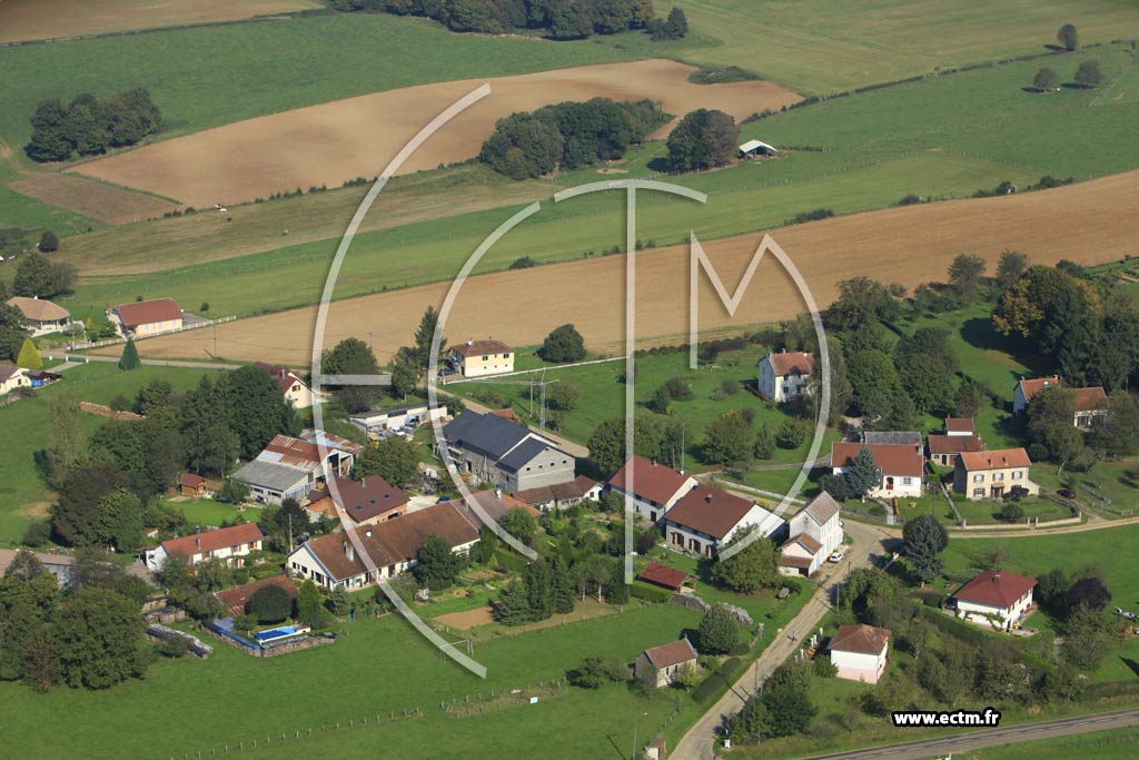 Photo arienne de Dampierre-sur-Linotte (Les Marmets)