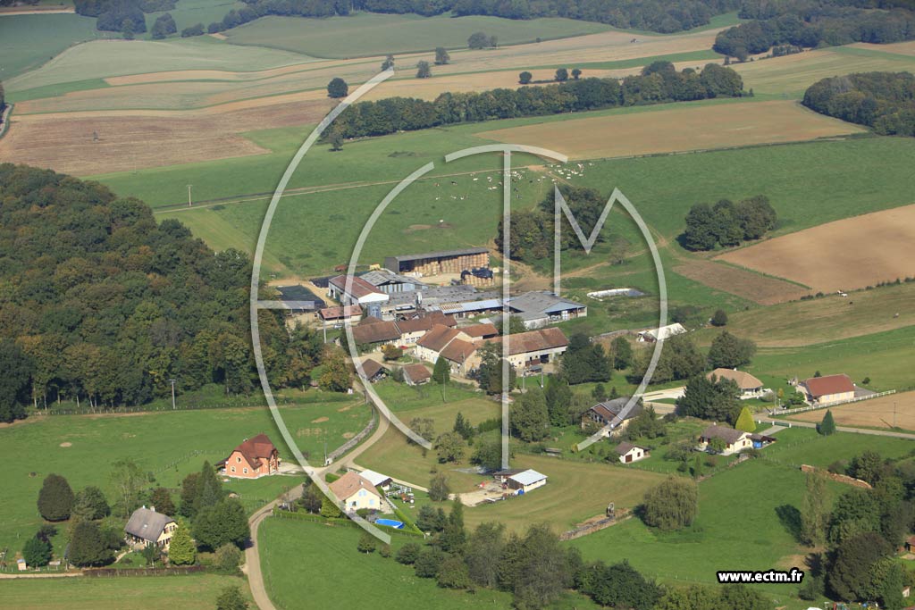 Photo arienne de Dampierre-sur-Linotte (Les Marmets)