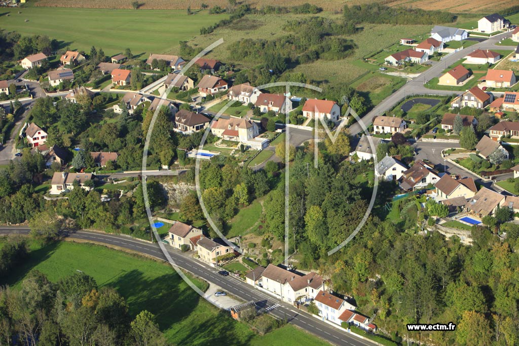 Photo arienne de Frotey-ls-Vesoul