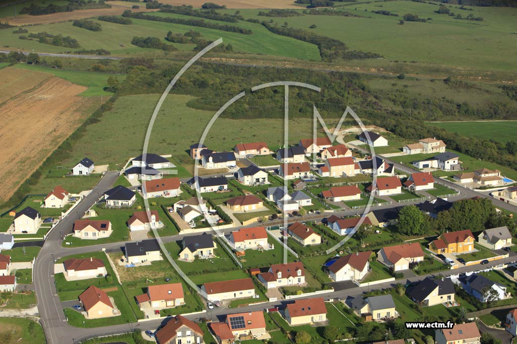 Photo arienne de Frotey-ls-Vesoul