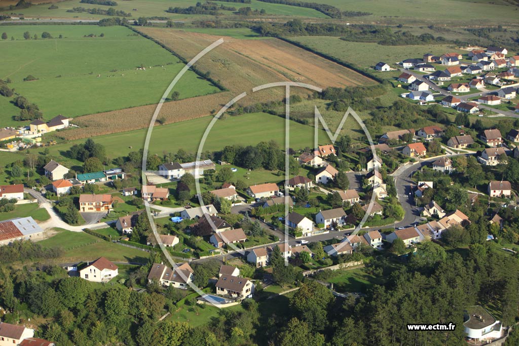 Photo arienne de Frotey-ls-Vesoul