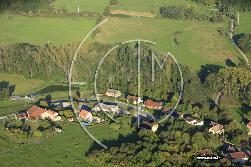 Photo arienne de Le Val-Saint-loi