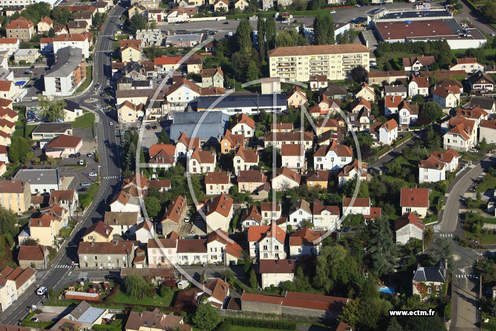 Photo arienne de Navenne
