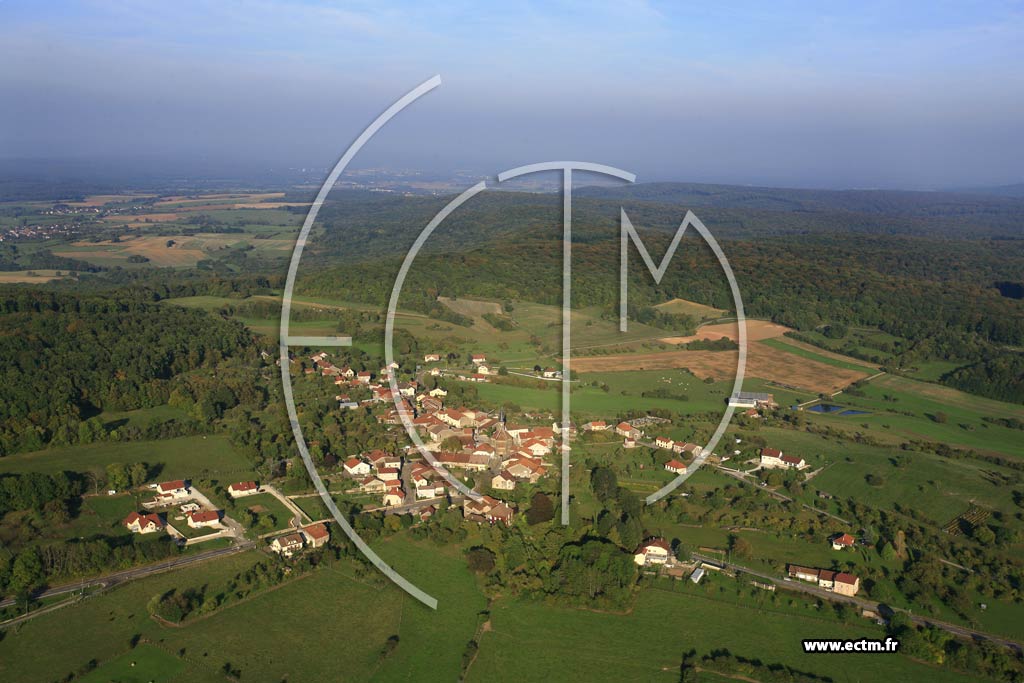 Photo arienne de Neurey-en-Vaux