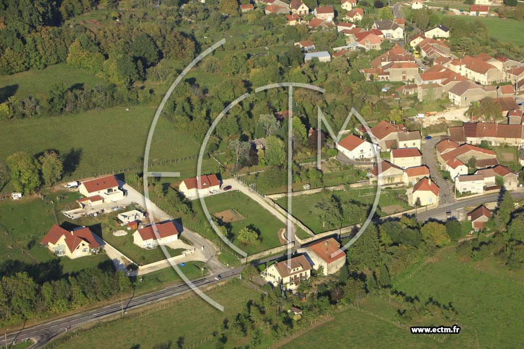 Photo arienne de Neurey-en-Vaux