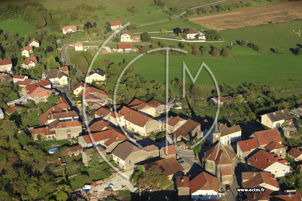 Photo arienne de Neurey-en-Vaux