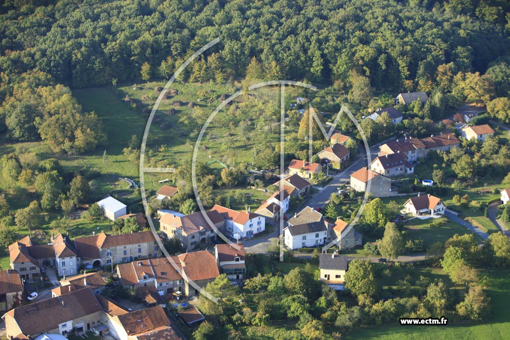 Photo arienne de Neurey-en-Vaux
