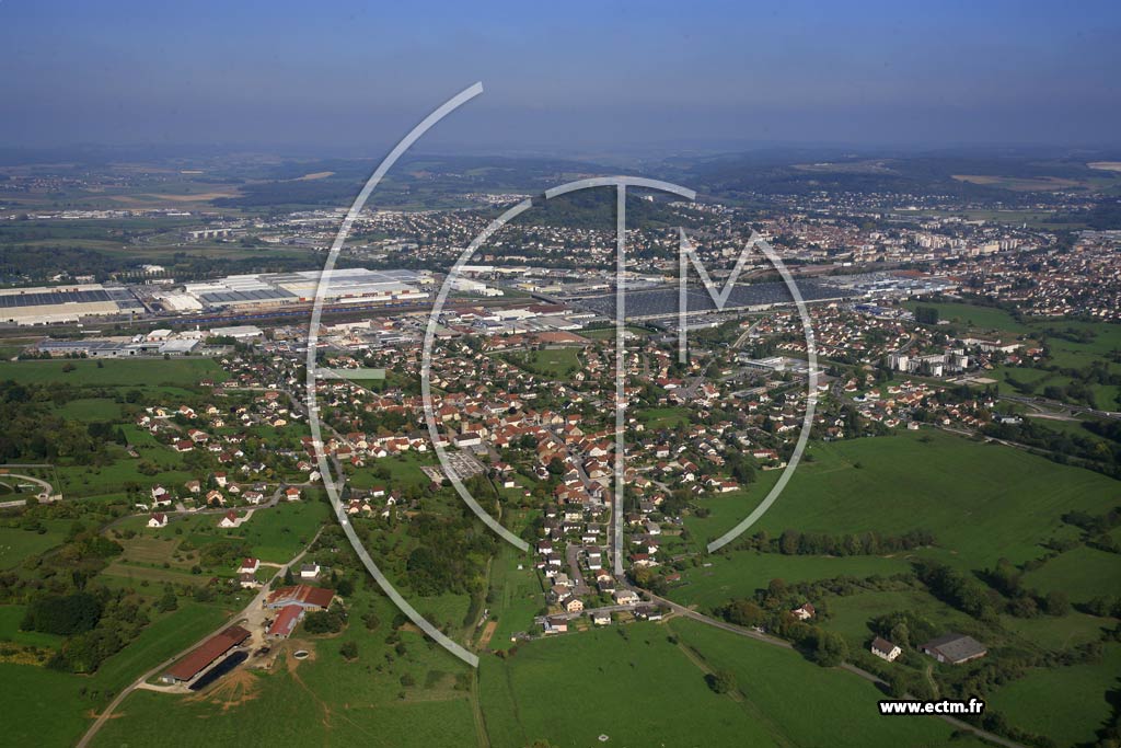 Photo arienne de Noidans-ls-Vesoul