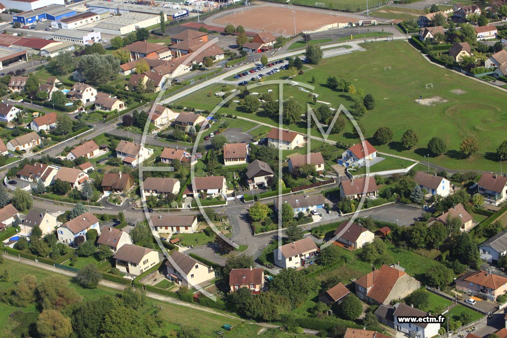 Photo arienne de Noidans-ls-Vesoul
