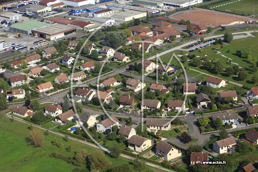 Photo arienne de Noidans-ls-Vesoul