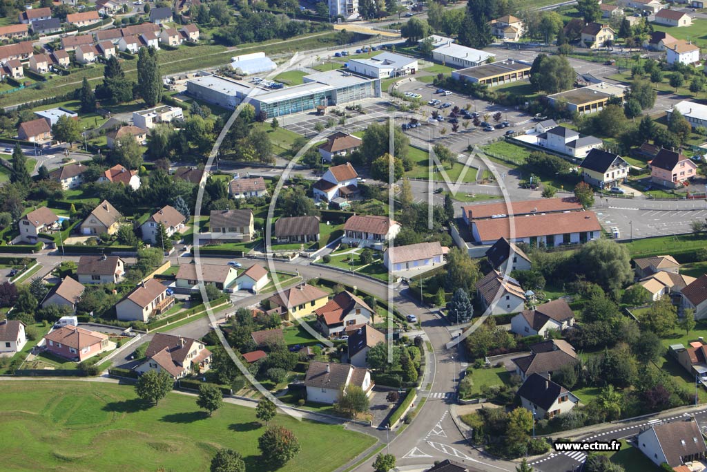 Photo arienne de Noidans-ls-Vesoul