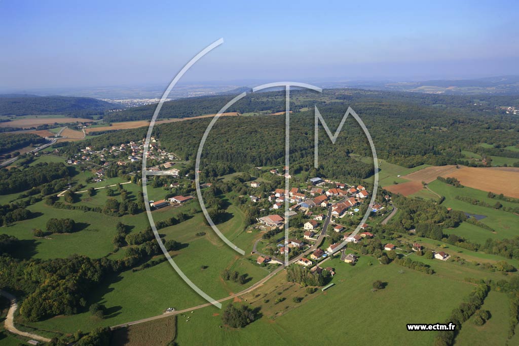 Photo arienne de Vallerois-le-Bois
