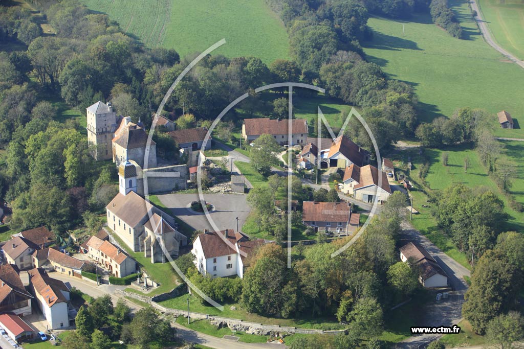 Photo arienne de Vallerois-le-Bois