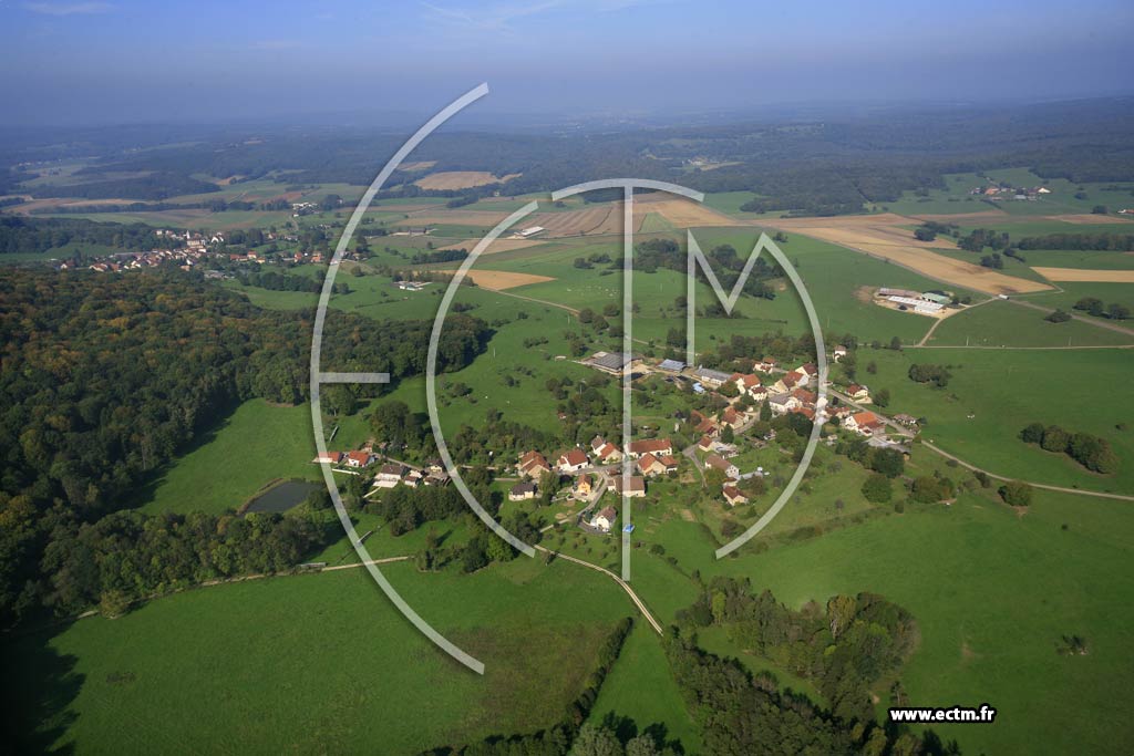 Photo arienne de Vallerois-le-Bois (Baslires)