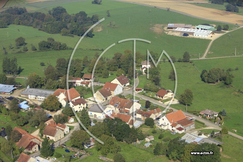 Photo arienne de Vallerois-le-Bois (Baslires)