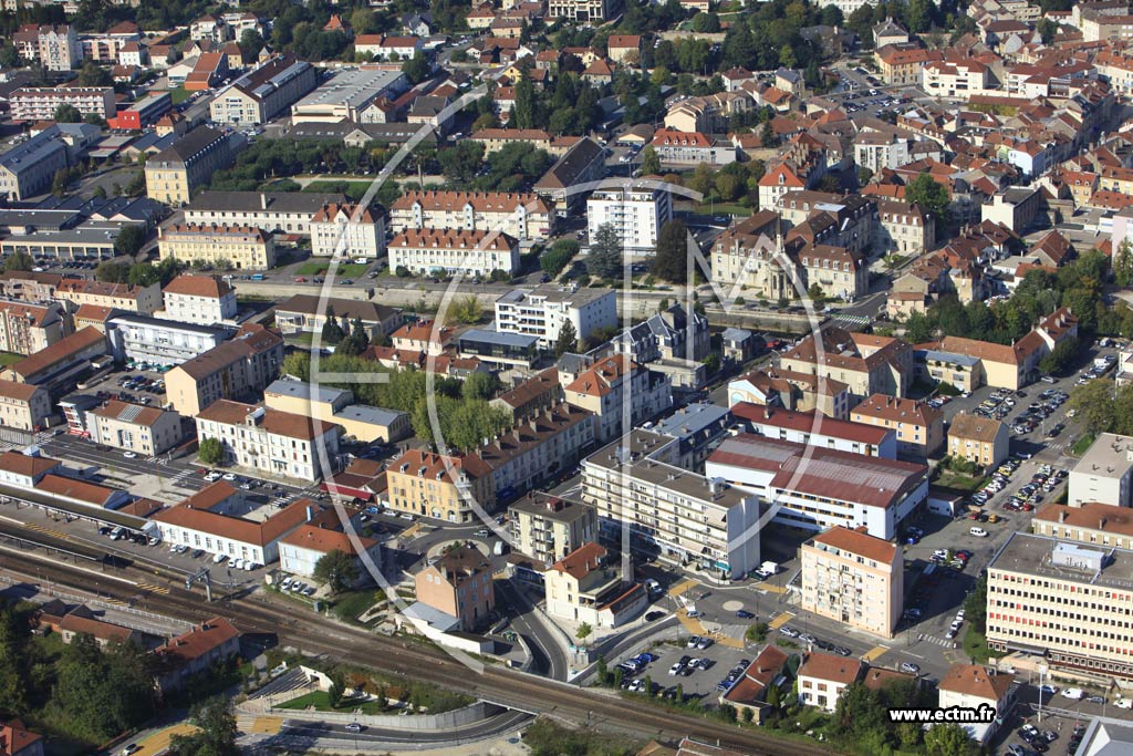 Photo arienne de Vesoul