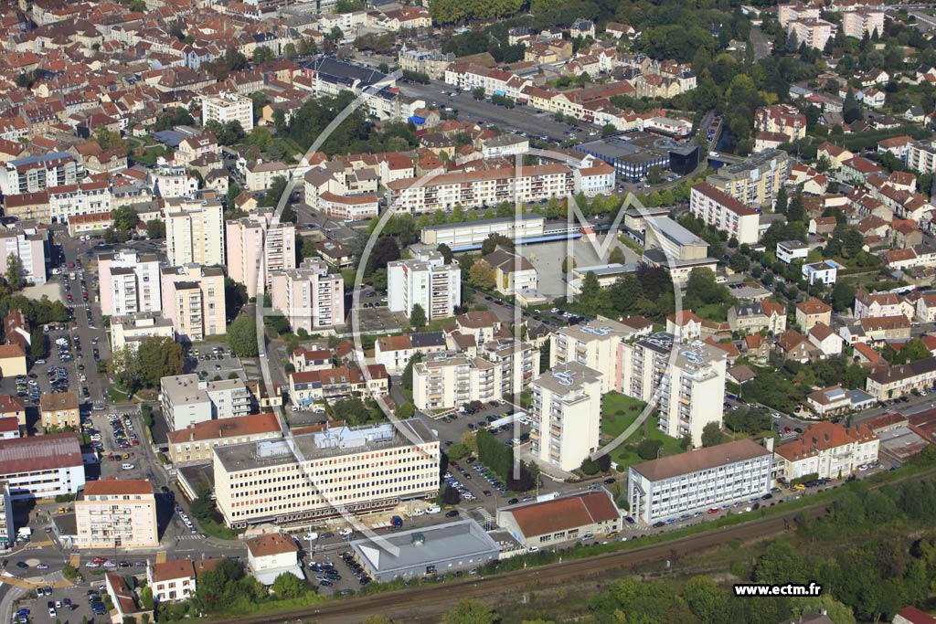 Photo arienne de Vesoul