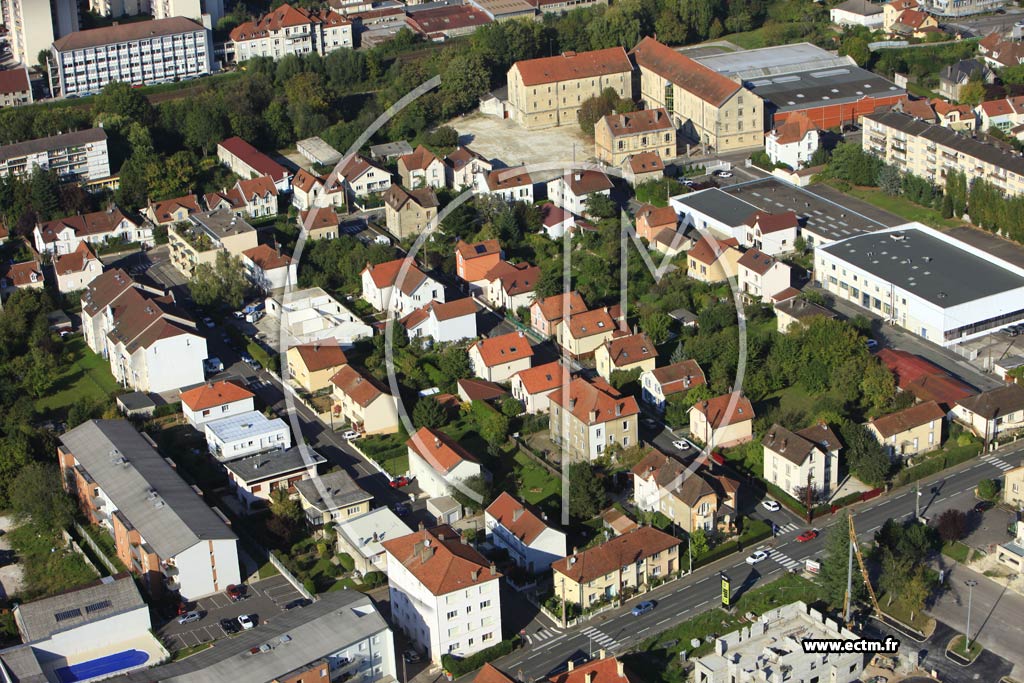 Photo arienne de Vesoul