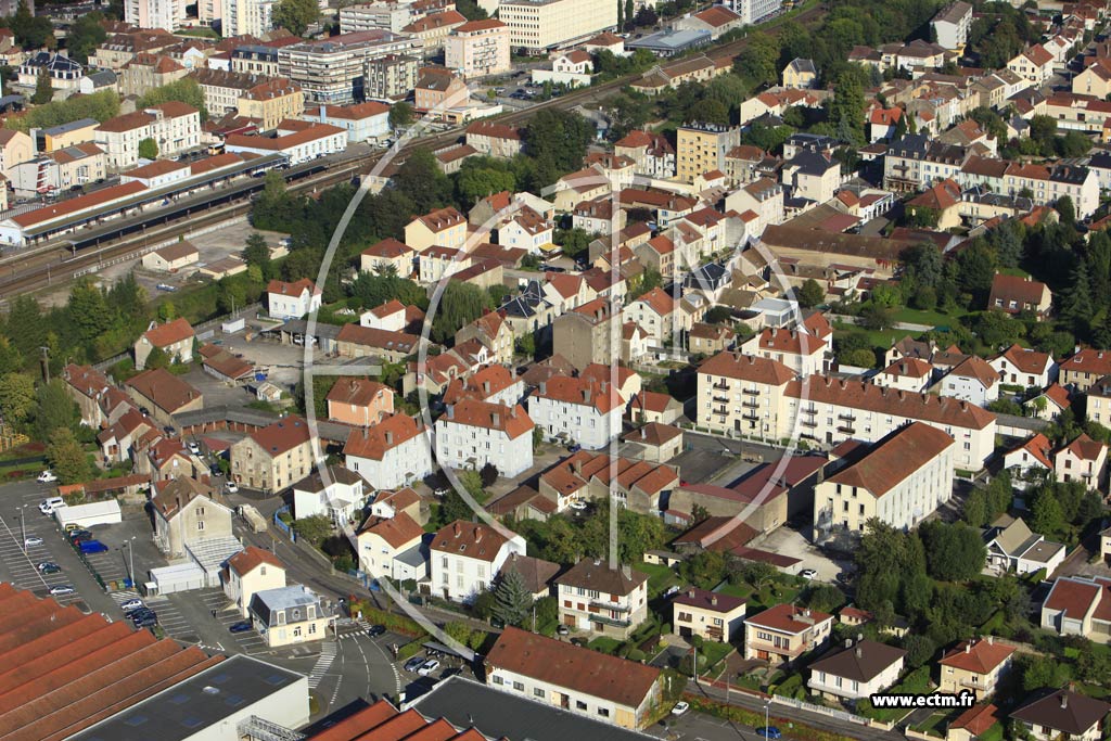 Photo arienne de Vesoul