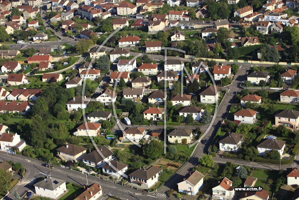 Photo arienne de chenoz-la-Mline
