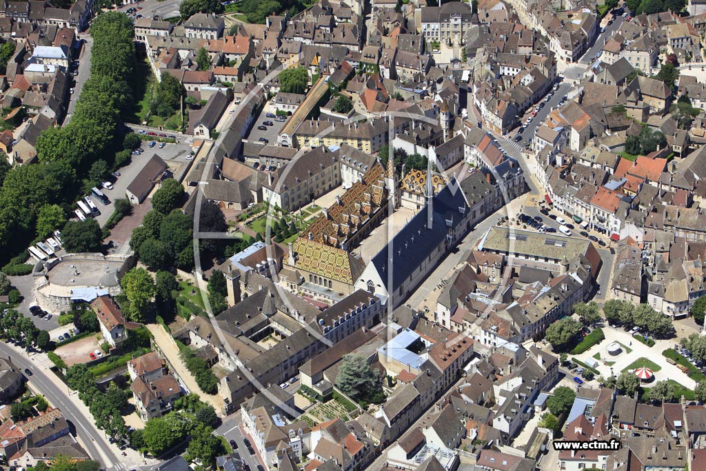 Photo arienne de Hospices de Beaune (Beaune)