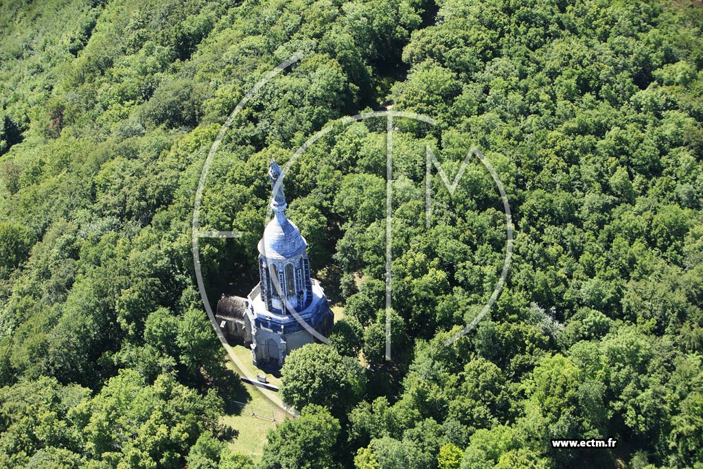 Photo arienne de Notre Dame d'Etang (Fleurey-sur-Ouche)