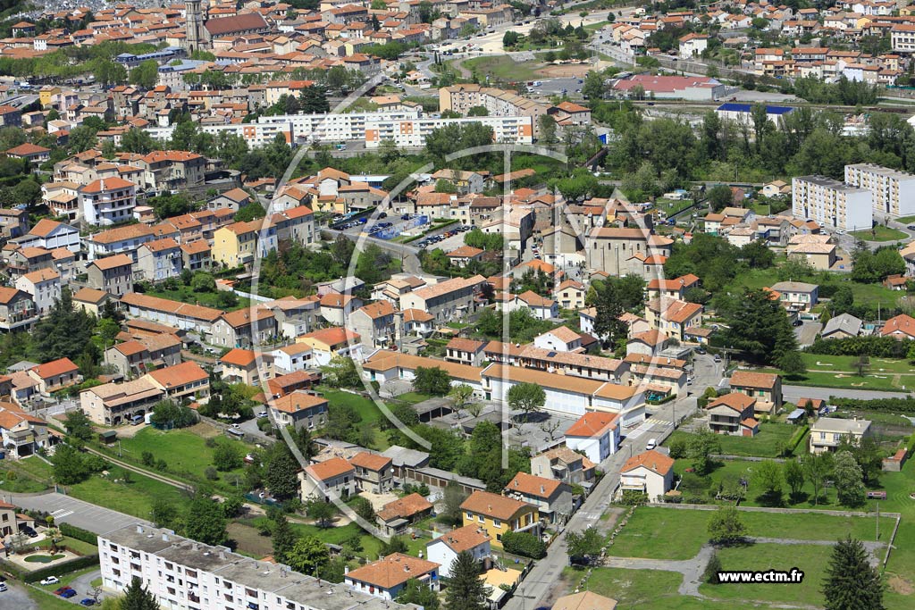 Photo arienne de Les Salles-du-Gardon