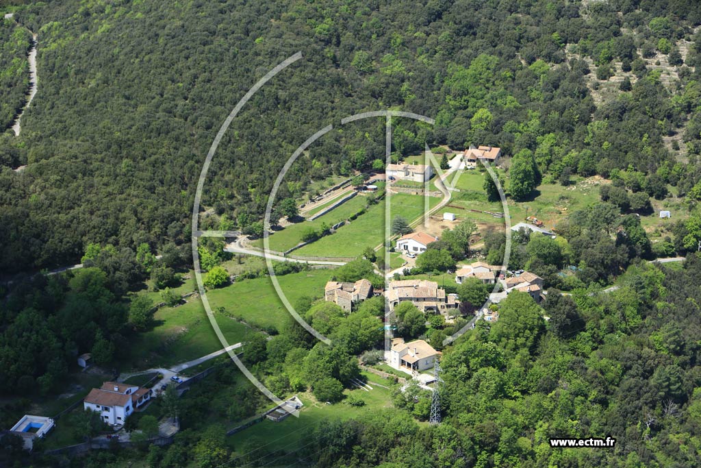 Photo arienne de Les Salles-du-Gardon (Montredon)