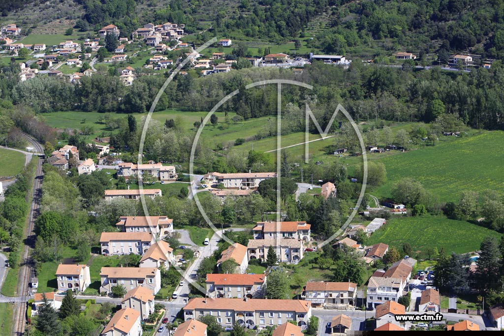 Photo arienne de Molires-sur-Cze