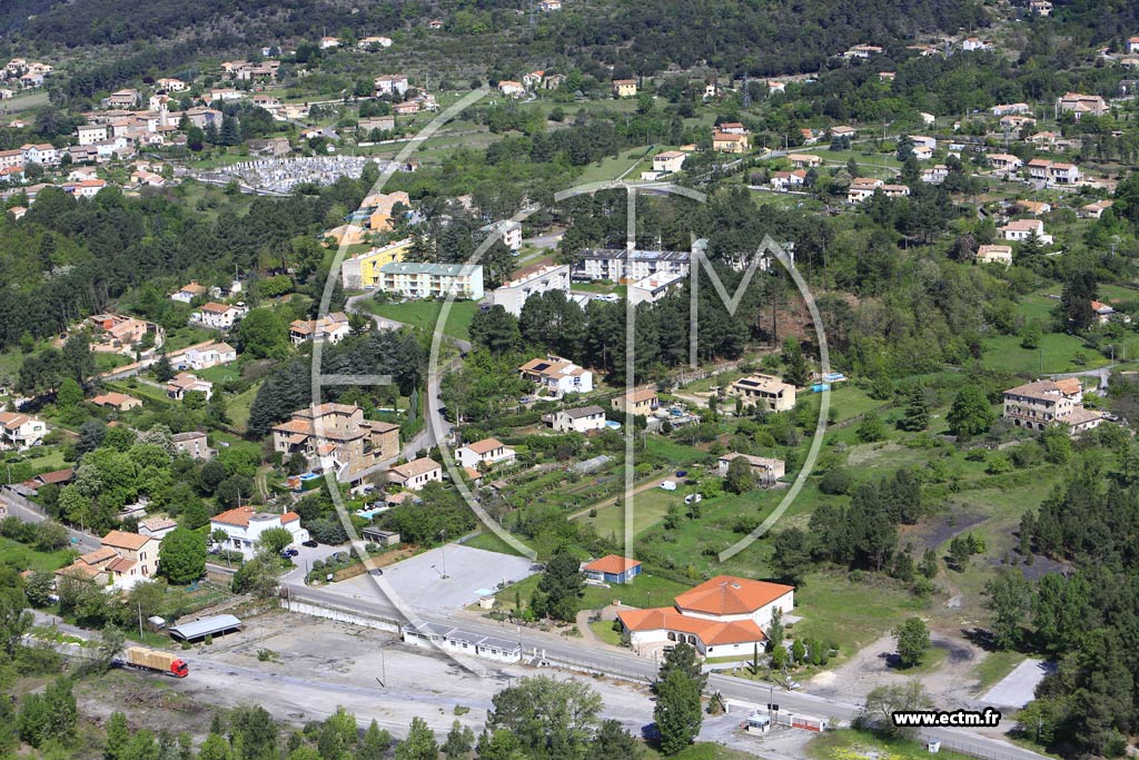 Photo arienne de Saint-Florent-sur-Auzonnet