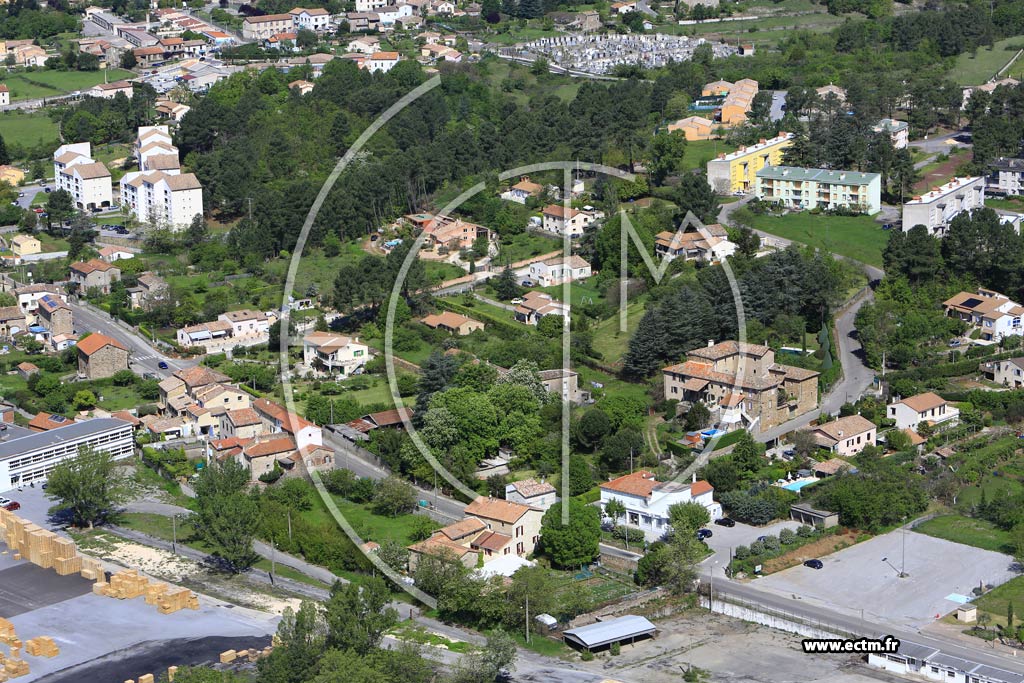 Photo arienne de Saint-Florent-sur-Auzonnet