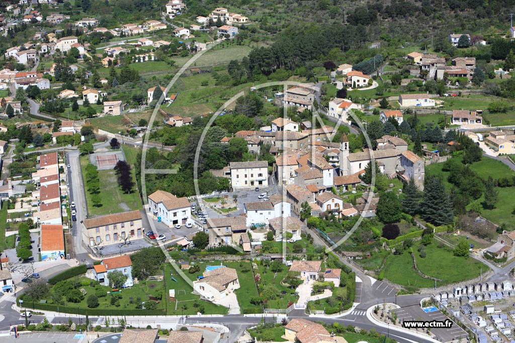 Photo arienne de Saint-Florent-sur-Auzonnet
