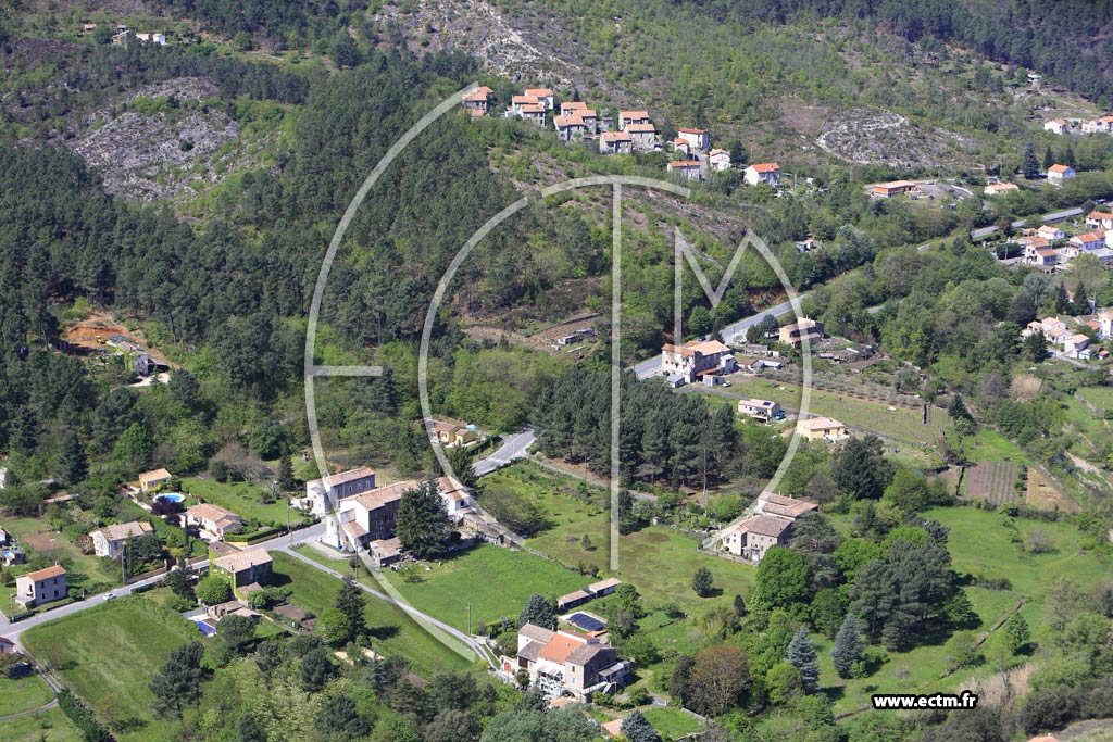 Photo arienne de Saint-Florent-sur-Auzonnet