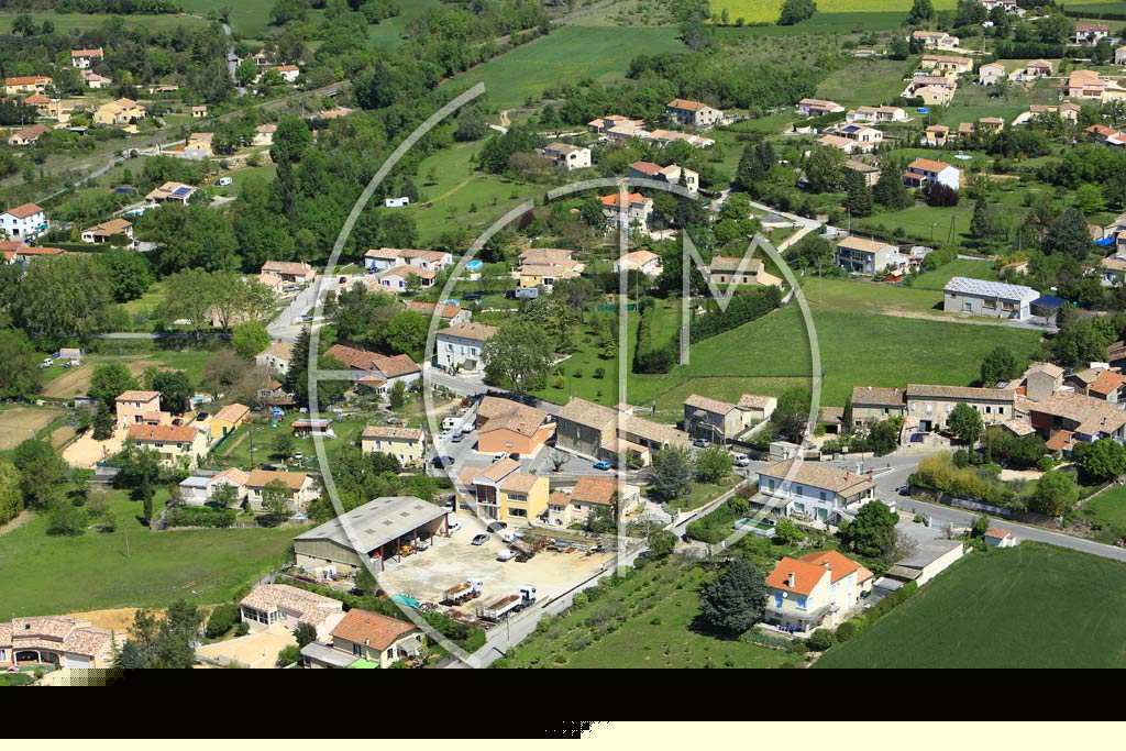 Photo arienne de Saint-Julien-de-Cassagnas