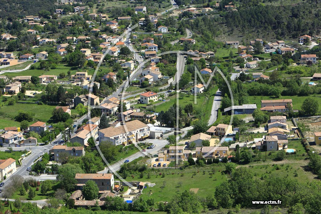 Photo arienne de Saint-Julien-les-Rosiers (Les Rosiers)