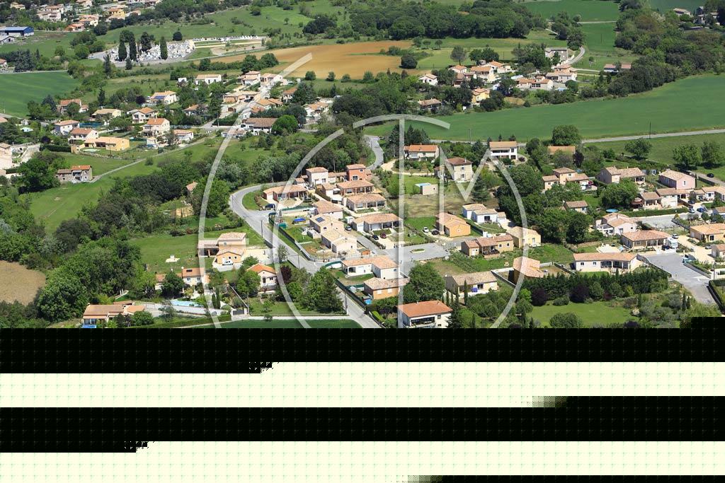 Photo arienne de Saint-Julien-les-Rosiers (Saint Julien)
