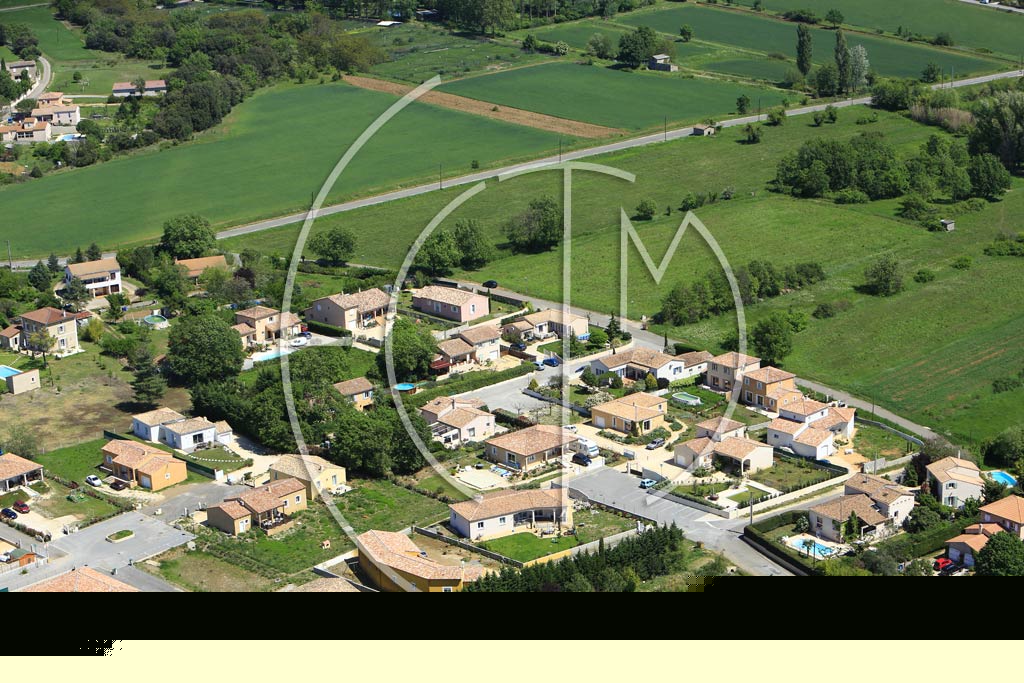 Photo arienne de Saint-Julien-les-Rosiers (Saint Julien)