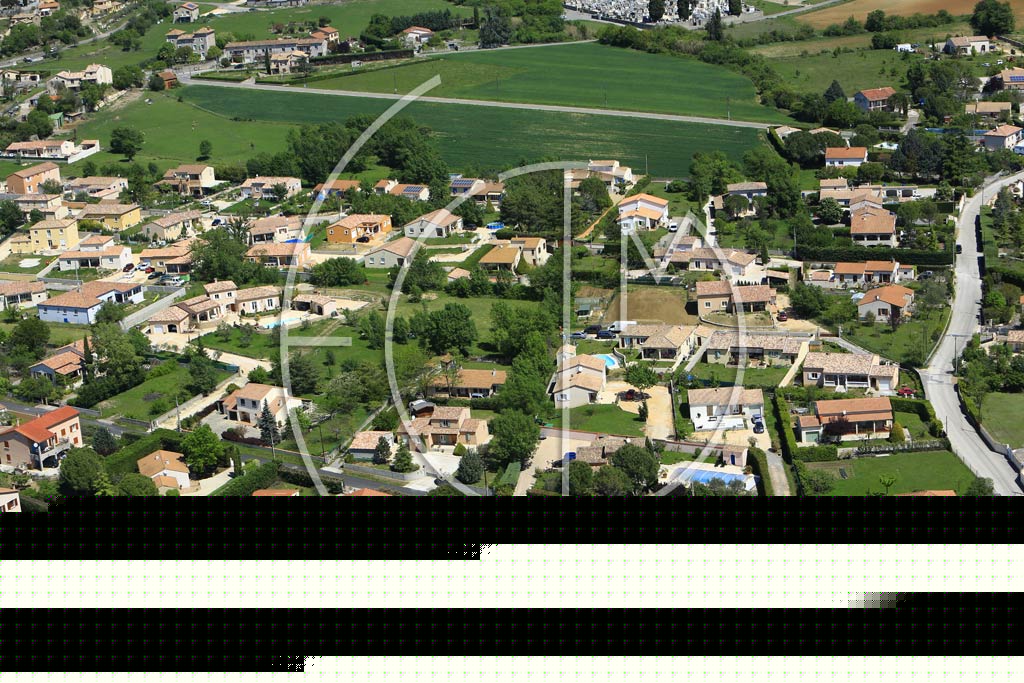Photo arienne de Saint-Julien-les-Rosiers (Saint Julien)