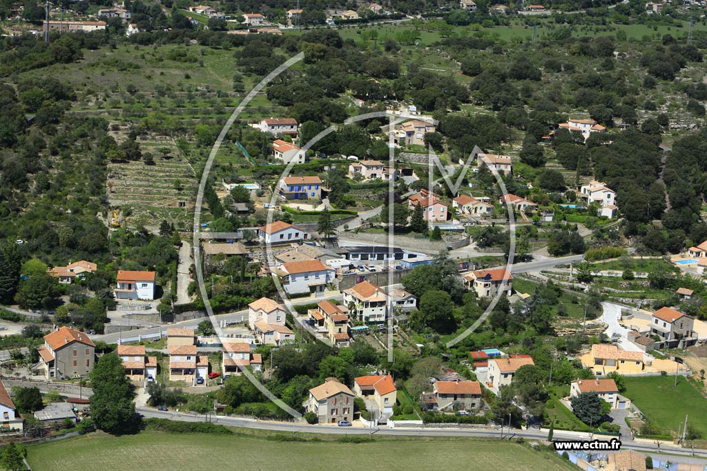 Photo arienne de Saint-Martin-de-Valgalgues