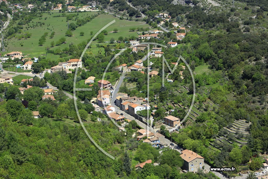 Photo arienne de Saint-Martin-de-Valgalgues