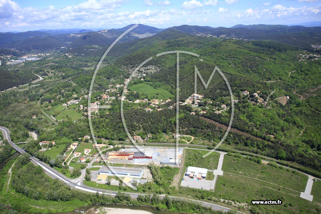 Photo arienne de Saint-Martin-de-Valgalgues (Lavabreille)
