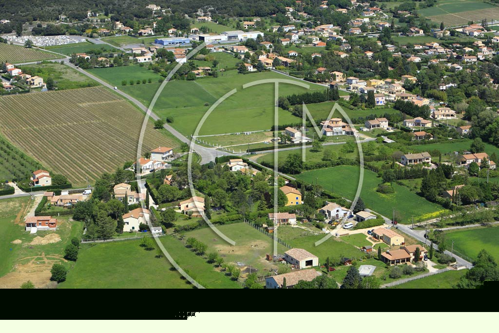 Photo arienne de Saint-Privat-des-Vieux (Saint-Alban)