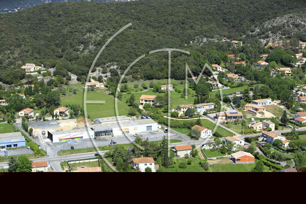 Photo arienne de Saint-Privat-des-Vieux (Saint-Alban)