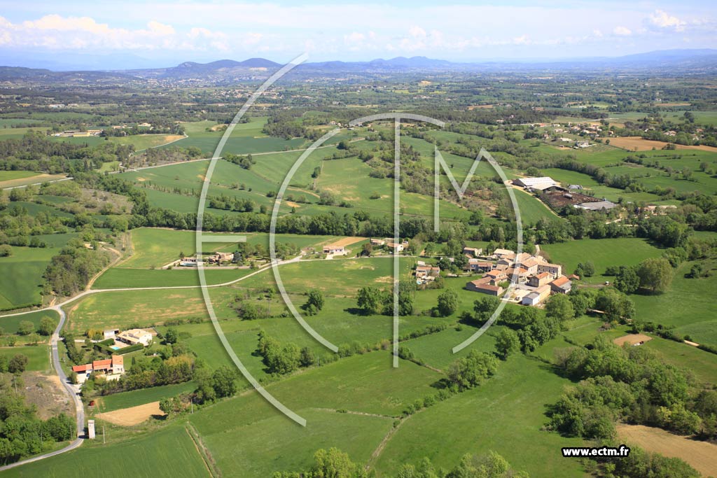 Photo arienne de Salindres (Cauvas)