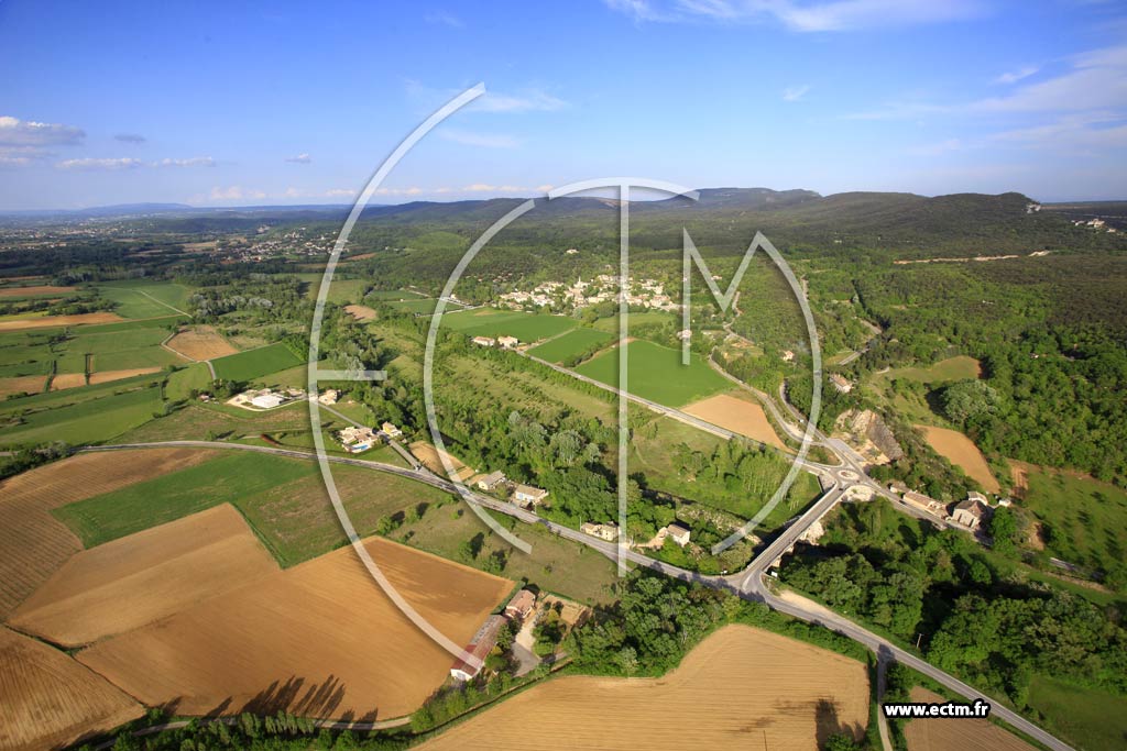Photo arienne de Allgre-les-Fumades (Boisson)