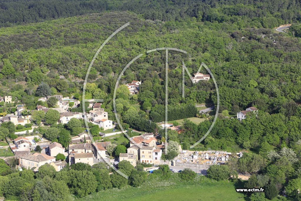 Photo arienne de Allgre-les-Fumades (Boisson)